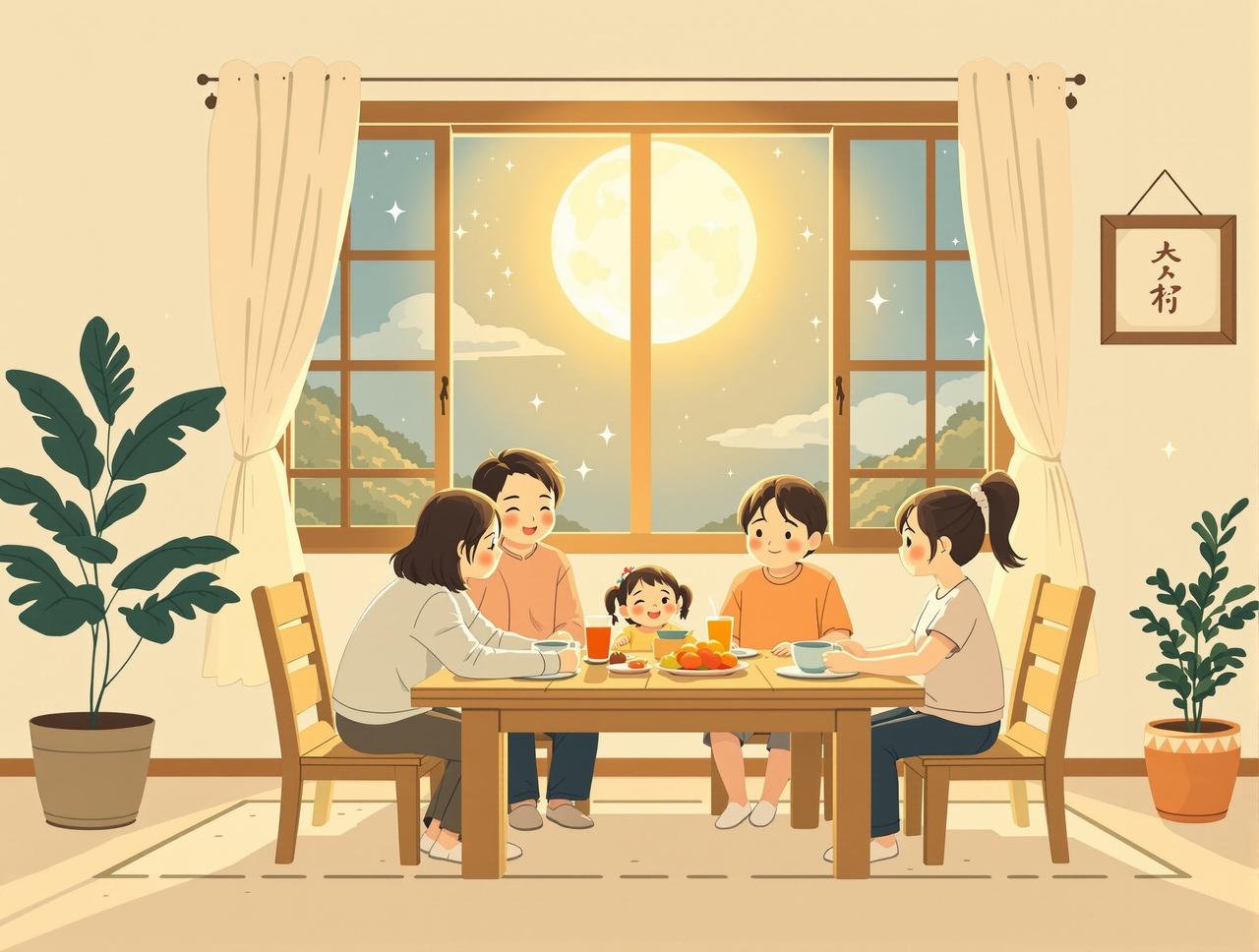 免费漫剧网月光下的餐桌 免费漫剧网月光下的餐桌 - 每晚月光洒落餐桌,一家四口围坐分享一天的喜怒哀乐。温暖细腻的家庭日常,每个故事都像月白般纯净温柔。