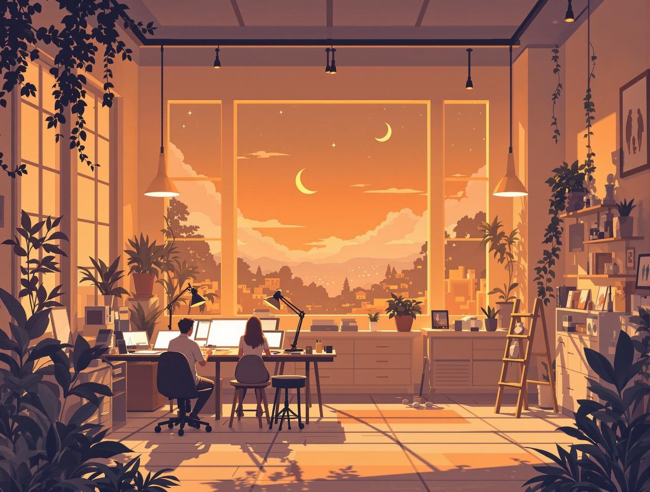免费漫剧网工作室创作场景 免费漫剧网动画工作室